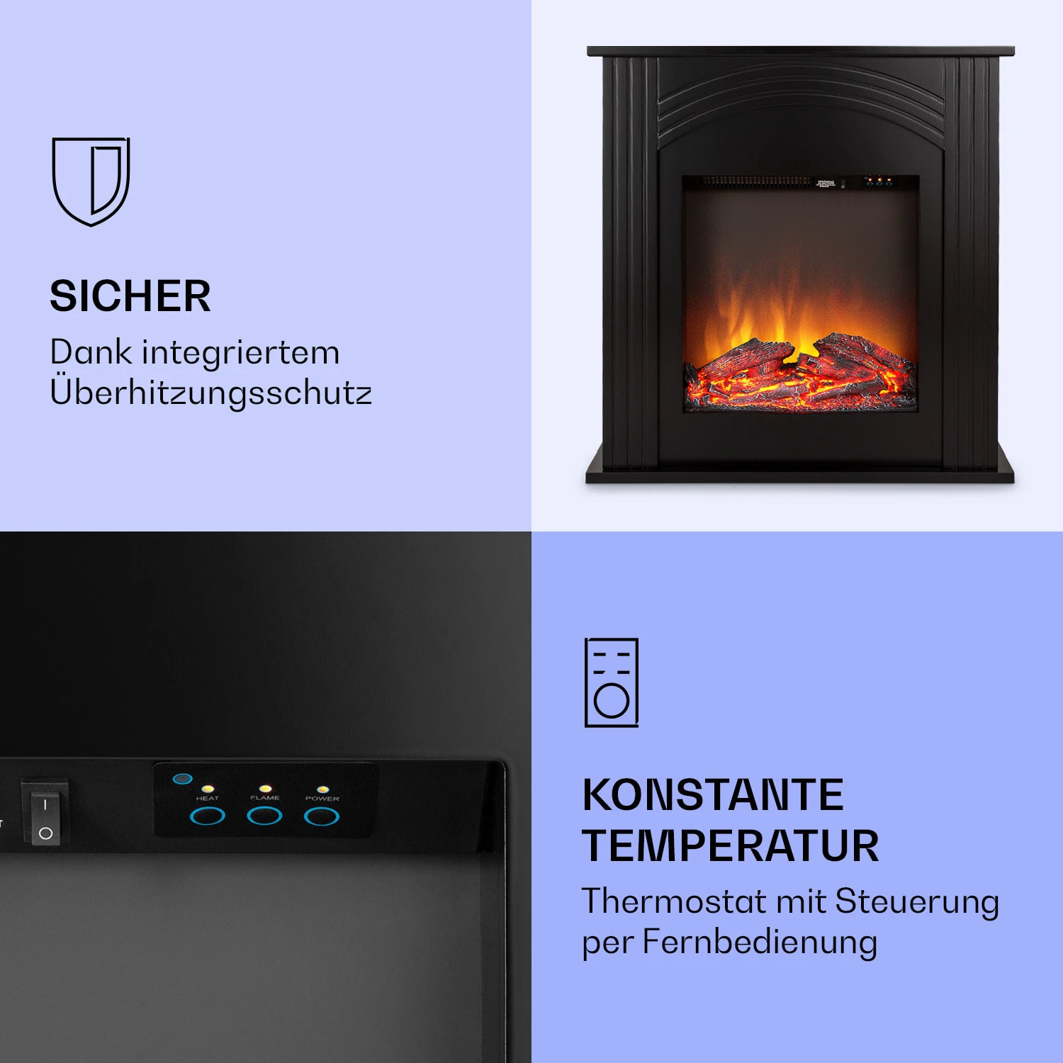 Elbrus Elektrokamin 2000 W LED-Technik Fernbedienung Elbrus Elektrokamin 2000 W LED-Technik Fernbedienung -Deutschland Klarstein Verkaufs-Shop 10037972 de 0003 logo