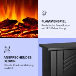 Elbrus Elektrokamin 2000 W LED-Technik Fernbedienung 4 Elbrus Elektrokamin 2000 W LED-Technik Fernbedienung -Deutschland Klarstein Verkaufs-Shop 10037972 de 0005 logo