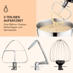 Bella Mini Rührmaschine 1200 W 6 Stufen 4 Liter Edelstahl Pulsfunktion -Deutschland Klarstein Verkaufs-Shop 10037980 de 0005 logo