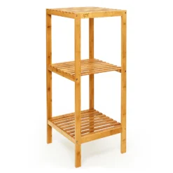 Regal Mehrzweckregal 3 Etagen 34x80x33cm (BxHxT) Kombinierbar Bambus -Deutschland Klarstein Verkaufs-Shop 10038052 yy 0004 logo