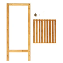 Regal Mehrzweckregal 3 Etagen 34x80x33cm (BxHxT) Kombinierbar Bambus -Deutschland Klarstein Verkaufs-Shop 10038052 yy 0005 logo