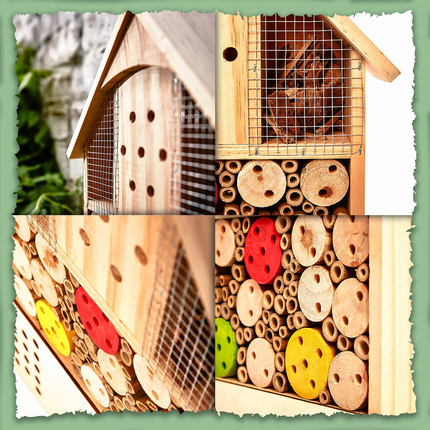 Insektenhotel mit Farbklecksen ganzjährig bewohnbar Pinienholz Insektenhotel Mit Farbklecksen Ganzjährig Bewohnbar Pinienholz -Deutschland Klarstein Verkaufs-Shop 10038053 yy 0003 logo