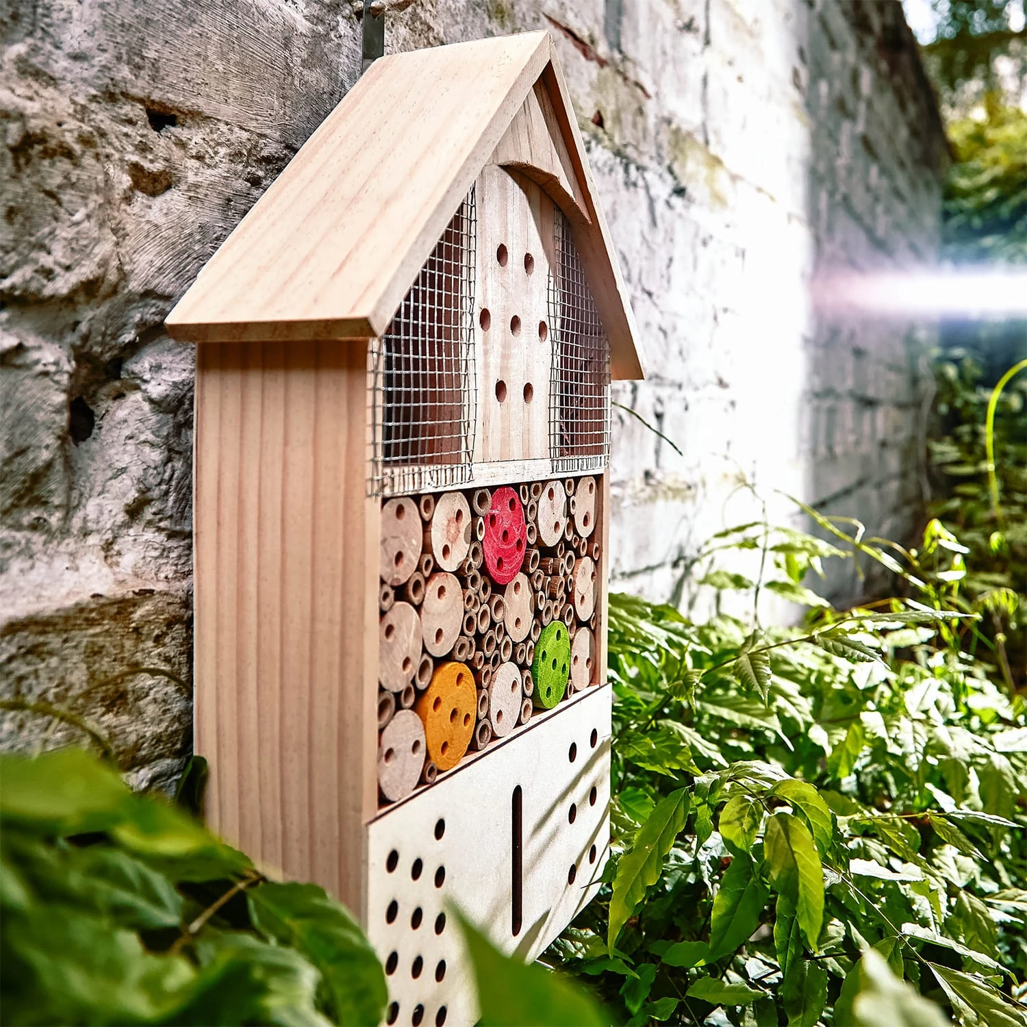 Insektenhotel mit Farbklecksen ganzjährig bewohnbar Pinienholz Insektenhotel Mit Farbklecksen Ganzjährig Bewohnbar Pinienholz -Deutschland Klarstein Verkaufs-Shop 10038053 yy 0004 logo