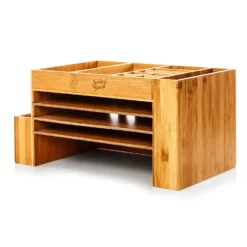Schreibtischorganizer Mit Vielen Fächern 40 X 20 X 23 Cm 100 % Bambus -Deutschland Klarstein Verkaufs-Shop 10038062 yy 0007 logo