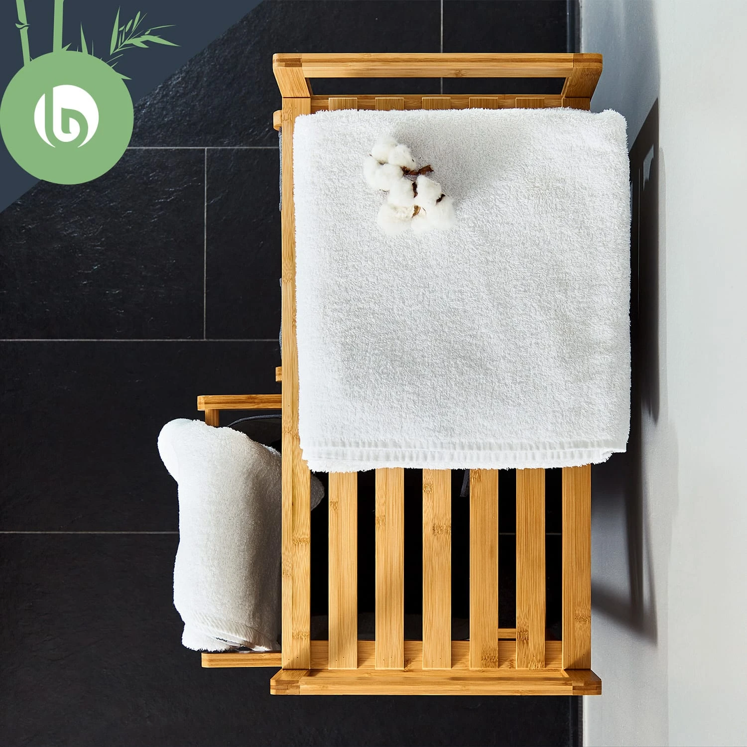 Wäschestation 2 herausnehmbare Säcke Bambus Baumwolle Wäschestation 2 Herausnehmbare Säcke Bambus Baumwolle -Deutschland Klarstein Verkaufs-Shop 10038102 yy 0005 logo