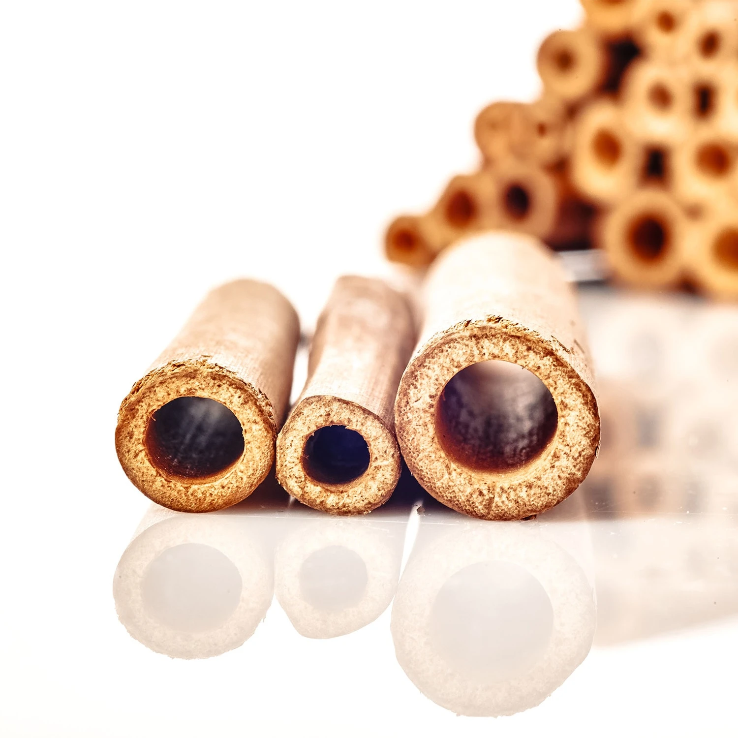 Bambusröhrchen 70 Stück je 15 cm Länge holzfarben Bambusröhrchen 70 Stück Je 15 Cm Länge Holzfarben -Deutschland Klarstein Verkaufs-Shop 10038148 yy 0004 logo