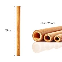 Bambusröhrchen 70 Stück Je 15 Cm Länge Holzfarben 6 Bambusröhrchen 70 Stück Je 15 Cm Länge Holzfarben -Deutschland Klarstein Verkaufs-Shop 10038148 yy 0007 logo