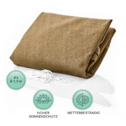 Rechteckiges Sonnensegel 5x7 M Polyester Luftdurchlässig -Deutschland Klarstein Verkaufs-Shop 10038178 de 0005 logo