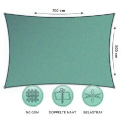 Rechteckiges Sonnensegel 5x7 M Polyester Luftdurchlässig -Deutschland Klarstein Verkaufs-Shop 10038178 de 0006 logo