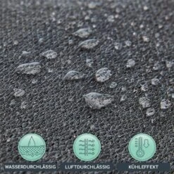 Rechteckiges Sonnensegel 2 X 3 M Polyester Luftdurchlässig 2 Rechteckiges Sonnensegel 2 X 3 M Polyester Luftdurchlässig -Deutschland Klarstein Verkaufs-Shop 10038192 de 0003 logo