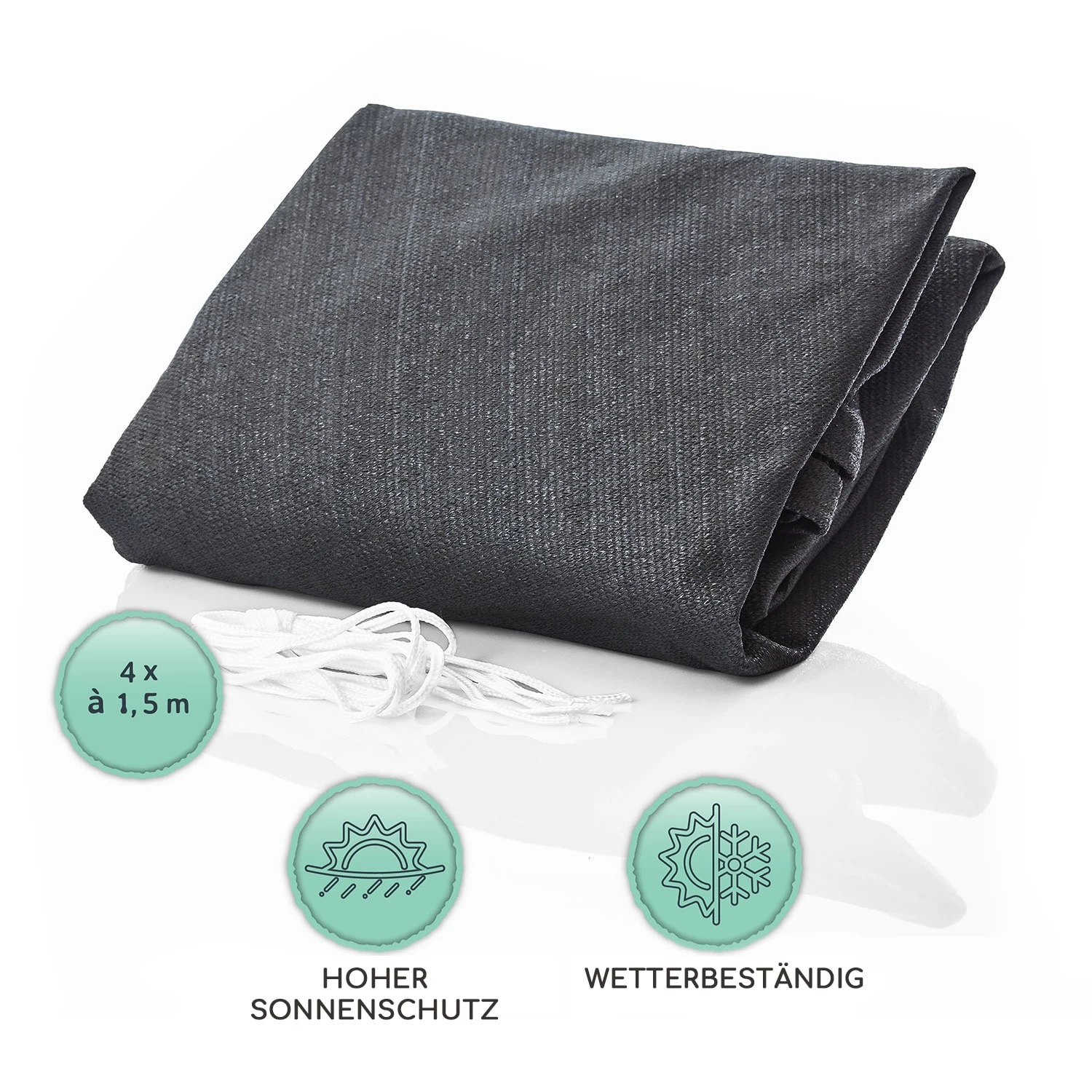 rechteckiges Sonnensegel 2 x 3 m Polyester luftdurchlässig Rechteckiges Sonnensegel 2 X 3 M Polyester Luftdurchlässig -Deutschland Klarstein Verkaufs-Shop 10038192 de 0005 logo