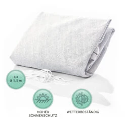 Dreieckiges Sonnensegel 3x3x3 M Polyester Luftdurchlässig -Deutschland Klarstein Verkaufs-Shop 10038200 de 0005 logo