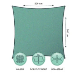 Quadratisches Sonnensegel 5 X 5 M Polyester Luftdurchlässig -Deutschland Klarstein Verkaufs-Shop 10038217 de 0006 logo