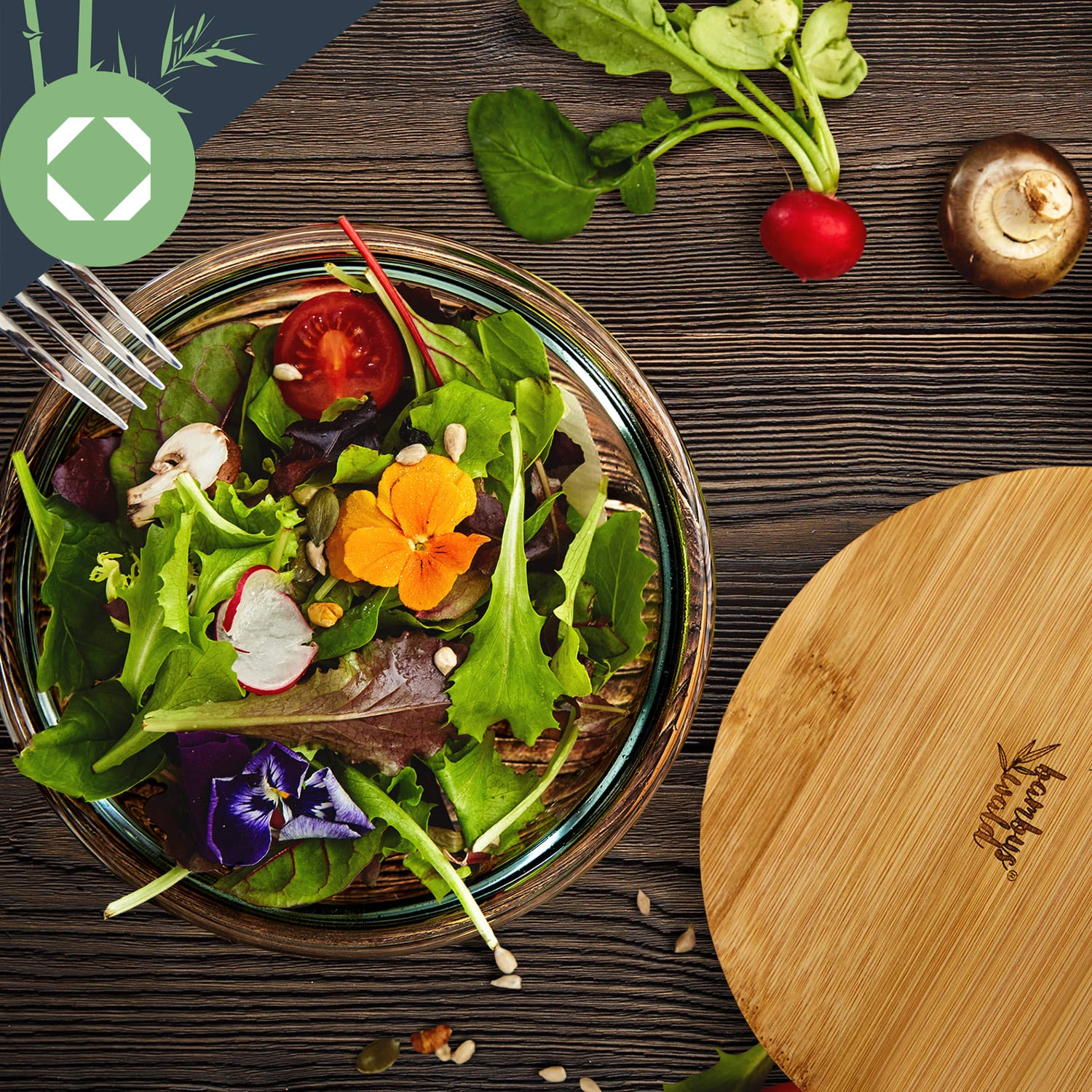 Glasschüssel 2200 ml Bambusdeckel verschließbar BPA-frei Größe L Glasschüssel 2200 Ml Bambusdeckel Verschließbar BPA-frei Größe L -Deutschland Klarstein Verkaufs-Shop 10038270 yy 0006 logo