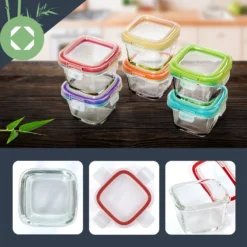 Mini Frischhaltedosen 6er-Set Je 160ml Spülmaschinenfest Auslaufsicher -Deutschland Klarstein Verkaufs-Shop 10038297 yy 0003 logo