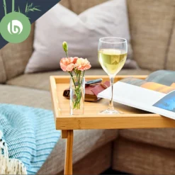 Beistelltisch Für Frühstück Leicht 50 X 66 X 38 Cm Nachhaltig Bambus -Deutschland Klarstein Verkaufs-Shop 10038303 yy 0003 logo