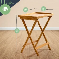 Beistelltisch Für Frühstück Leicht 50 X 66 X 38 Cm Nachhaltig Bambus -Deutschland Klarstein Verkaufs-Shop 10038303 yy 0005 logo