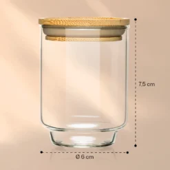 Gewürzgläser Bambusdeckel 10 Stück Je 150 Ml Luftdicht Stapelbar -Deutschland Klarstein Verkaufs-Shop 10038311 yy 0008 logo
