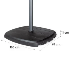 Saint-Tropez Schirmfuß Befüllbar 4 Leergewichte Für Bodenkreuz -Deutschland Klarstein Verkaufs-Shop 10038323 yy 0005 logo