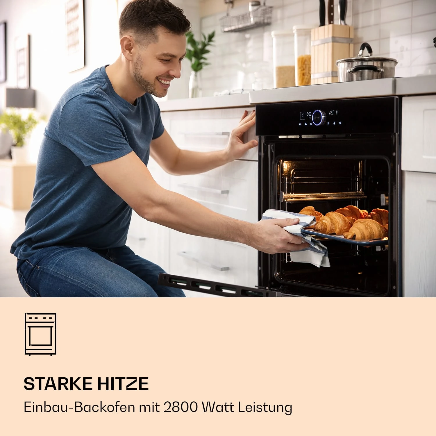 Illuminosa Smart Einbaubackofen 2800W 11 Funktionen App-Steuerung Illuminosa Smart Einbaubackofen 2800W 11 Funktionen App-Steuerung -Deutschland Klarstein Verkaufs-Shop 10038335 de 0002 logo