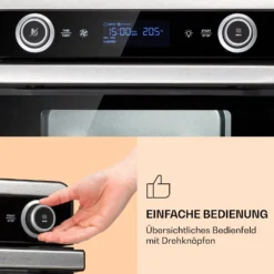 AeroVital Jumbo 3-in-1 Heißluftfritteuse Toaster Dörrautomat 1550 W 18 Liter -Deutschland Klarstein Verkaufs-Shop 10038338 de 0003 logo