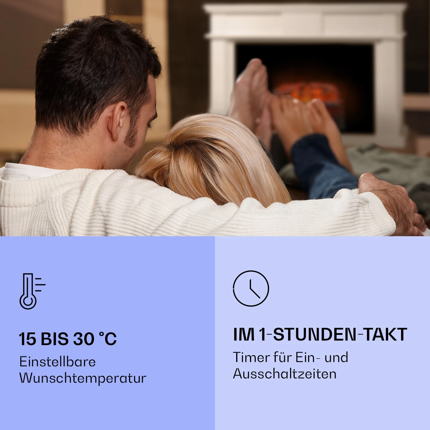 Kamini FXL 2G Elektrischer Kamin Kamineinsatz 1800 W LED-3D-Flammenillusion Kamini FXL 2G Elektrischer Kamin Kamineinsatz 1800 W LED-3D-Flammenillusion -Deutschland Klarstein Verkaufs-Shop 10038365 de 0004 logo