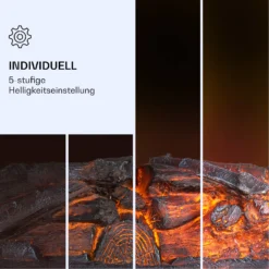 Kamini FXL 2G Elektrischer Kamin Kamineinsatz 1800 W LED-3D-Flammenillusion 4 Kamini FXL 2G Elektrischer Kamin Kamineinsatz 1800 W LED-3D-Flammenillusion -Deutschland Klarstein Verkaufs-Shop 10038365 de 0005 logo