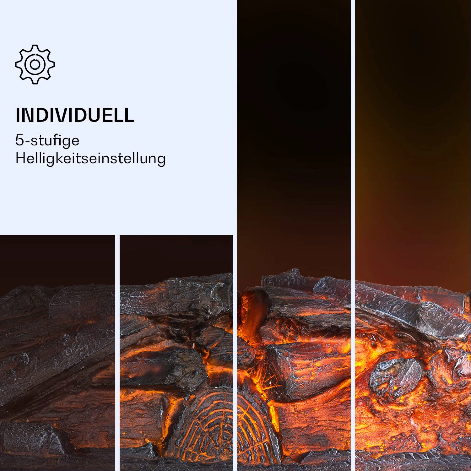 Kamini FXL 2G Elektrischer Kamin Kamineinsatz 1800 W LED-3D-Flammenillusion Kamini FXL 2G Elektrischer Kamin Kamineinsatz 1800 W LED-3D-Flammenillusion -Deutschland Klarstein Verkaufs-Shop 10038365 de 0005 logo