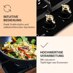 Victoria Domino Gaskochfeld 2-flammig Sabaf-Brenner Glaskeramik Retro-Look 4 Victoria Domino Gaskochfeld 2-flammig Sabaf-Brenner Glaskeramik Retro-Look -Deutschland Klarstein Verkaufs-Shop 10038374 de 0005 logo