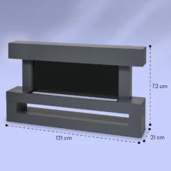 Studio Light & Fire 3 Smart Kamin 1000/2000W MDF WiFi-Steuerung -Deutschland Klarstein Verkaufs-Shop 10038384 yy 0007 logo