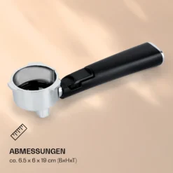 Pausa Espressomaker Siebträger Aluminiumlegierung Zubehör 3 Pausa Espressomaker Siebträger Aluminiumlegierung Zubehör -Deutschland Klarstein Verkaufs-Shop 10038395 de 0004 logo