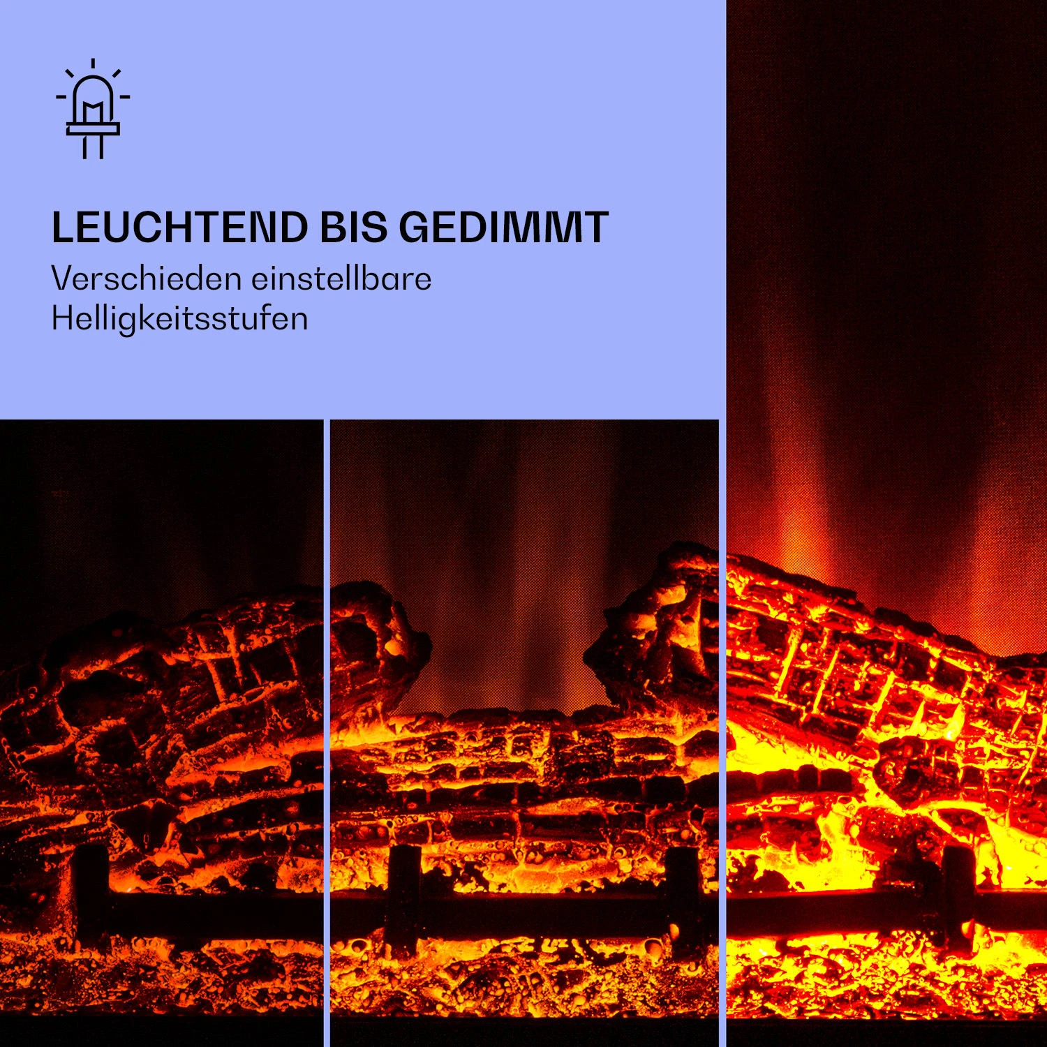 Fort Rock Elektrokamin 1800 W Heizfunktion 10 bis 30 °C Fernbedienung Fort Rock Elektrokamin 1800 W Heizfunktion 10 Bis 30 °C Fernbedienung -Deutschland Klarstein Verkaufs-Shop 10038396 de 0005 logo