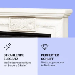 Frosty Peak Elektrischer Kamin 1800 W 10 Bis 30 °C Fernbedienung -Deutschland Klarstein Verkaufs-Shop 10038397 de 0003 logo