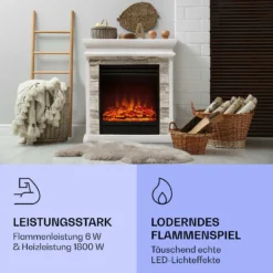 Nevis Peak Elektrischer Kamin 1800 W Heizfunktion 10 Bis 30 °C Fernbedienung 3 Nevis Peak Elektrischer Kamin 1800 W Heizfunktion 10 Bis 30 °C Fernbedienung -Deutschland Klarstein Verkaufs-Shop 10038399 de 0004 logo