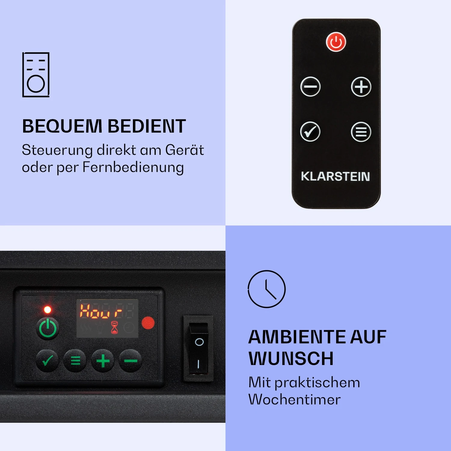 Nevis Peak Elektrischer Kamin 1800 W Heizfunktion 10 bis 30 °C Fernbedienung Nevis Peak Elektrischer Kamin 1800 W Heizfunktion 10 Bis 30 °C Fernbedienung -Deutschland Klarstein Verkaufs-Shop 10038399 de 0006 logo