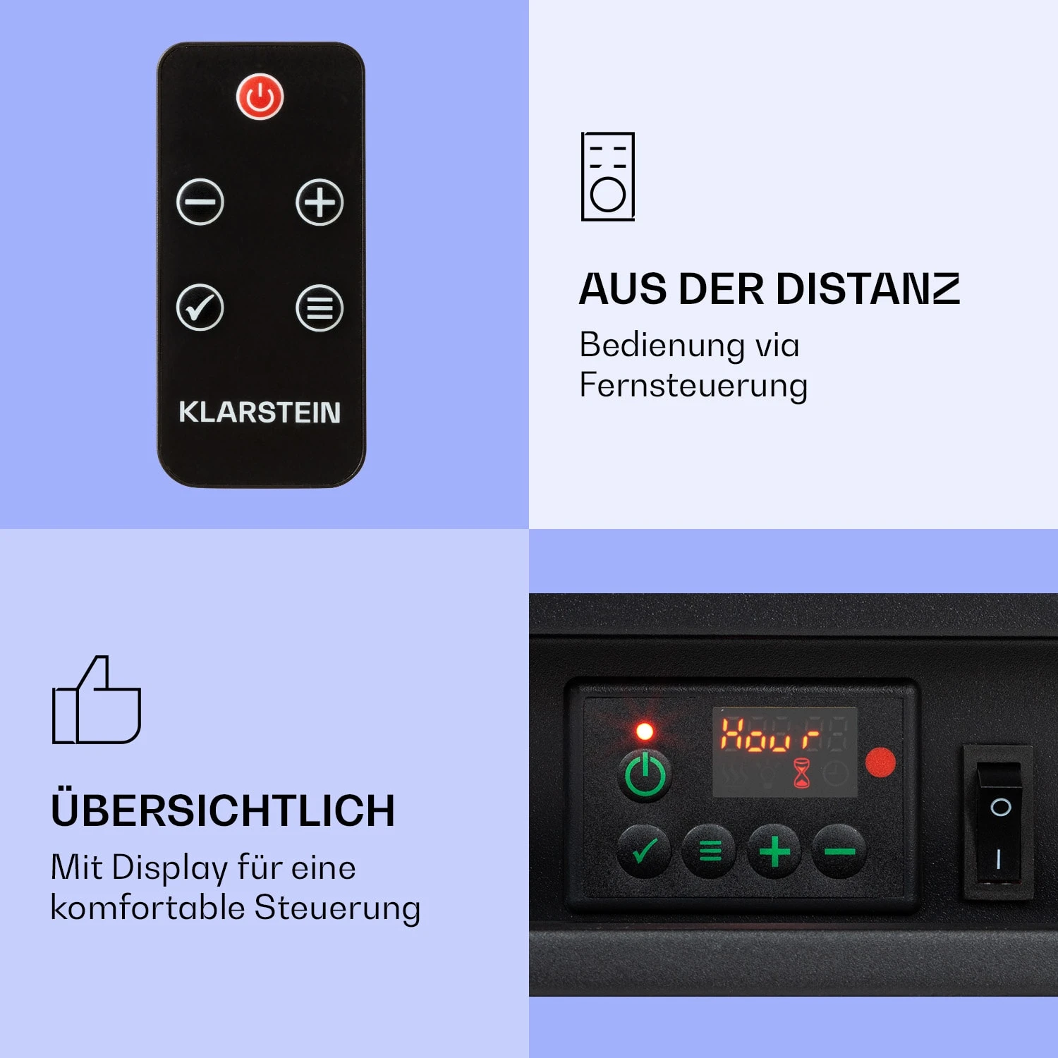Studio 5 Arc Elektrokamin 1800 W LED-Flammen Heizlüfter Fernbedienung Studio 5 Arc Elektrokamin 1800 W LED-Flammen Heizlüfter Fernbedienung -Deutschland Klarstein Verkaufs-Shop 10038400 de 0003 logo