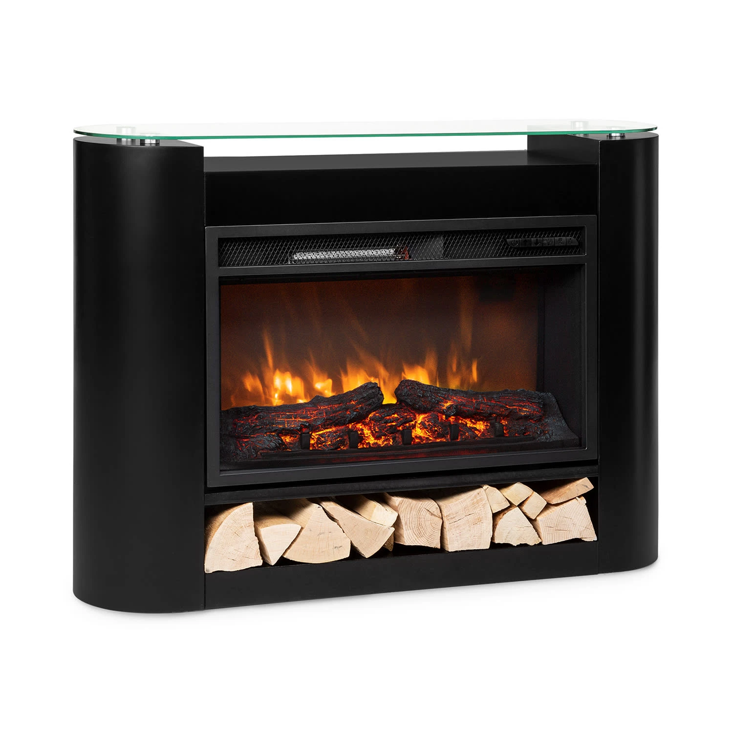 Studio 10 Arc Elektrokamin 1800 W LED-Flammen Heizlüfter Fernbedienung Studio 10 Arc Elektrokamin 1800 W LED-Flammen Heizlüfter Fernbedienung -Deutschland Klarstein Verkaufs-Shop 10038403 yy 0001 titel