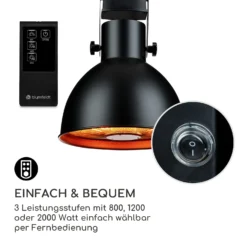 Heatbell Ceiling Smart Infrarotheizstrahler IPX4 800/1200/2000W -Deutschland Klarstein Verkaufs-Shop 10038417 de 0006 logo