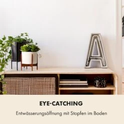 Thorn Blumentopf Mit Ständer 50er Jahre Stil 2 Größen -Deutschland Klarstein Verkaufs-Shop 10038440 de 0003 usp