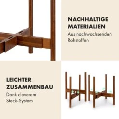 Deventer Pflanzenhalter Für Töpfe Von 20,3-30,5 Cm Ø 2 Höhen -Deutschland Klarstein Verkaufs-Shop 10038447 de 0004 usp