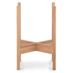 Zeist Pflanzenhalter 2 Höhen Kombinierbar Steck-Design Naturbelassen