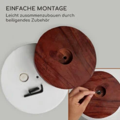 Enspijk Blumentöpfe Walnussholz Polystone Handgemacht 2 Größen -Deutschland Klarstein Verkaufs-Shop 10038464 de 0003 logo