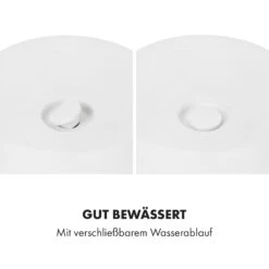 Almere Blumentopf Polystone Pflanzenfreundlich Handgemacht Rund -Deutschland Klarstein Verkaufs-Shop 10038503 de 0003 logo