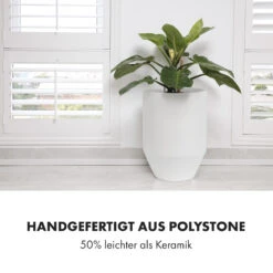 Almere Blumentopf Polystone Pflanzenfreundlich Handgemacht Rund -Deutschland Klarstein Verkaufs-Shop 10038503 de 0004 logo