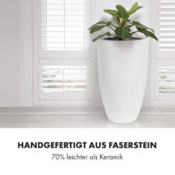 Almere Blumentopf Faserstein Pflanzenfreundlich Handgemacht Konisch -Deutschland Klarstein Verkaufs-Shop 10038504 de 0004 logo
