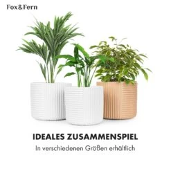 Hasselt Blumentopf Polystone Pflanzenfreundlich Handgemacht 3D-Optik -Deutschland Klarstein Verkaufs-Shop 10038547 de 0006 usp