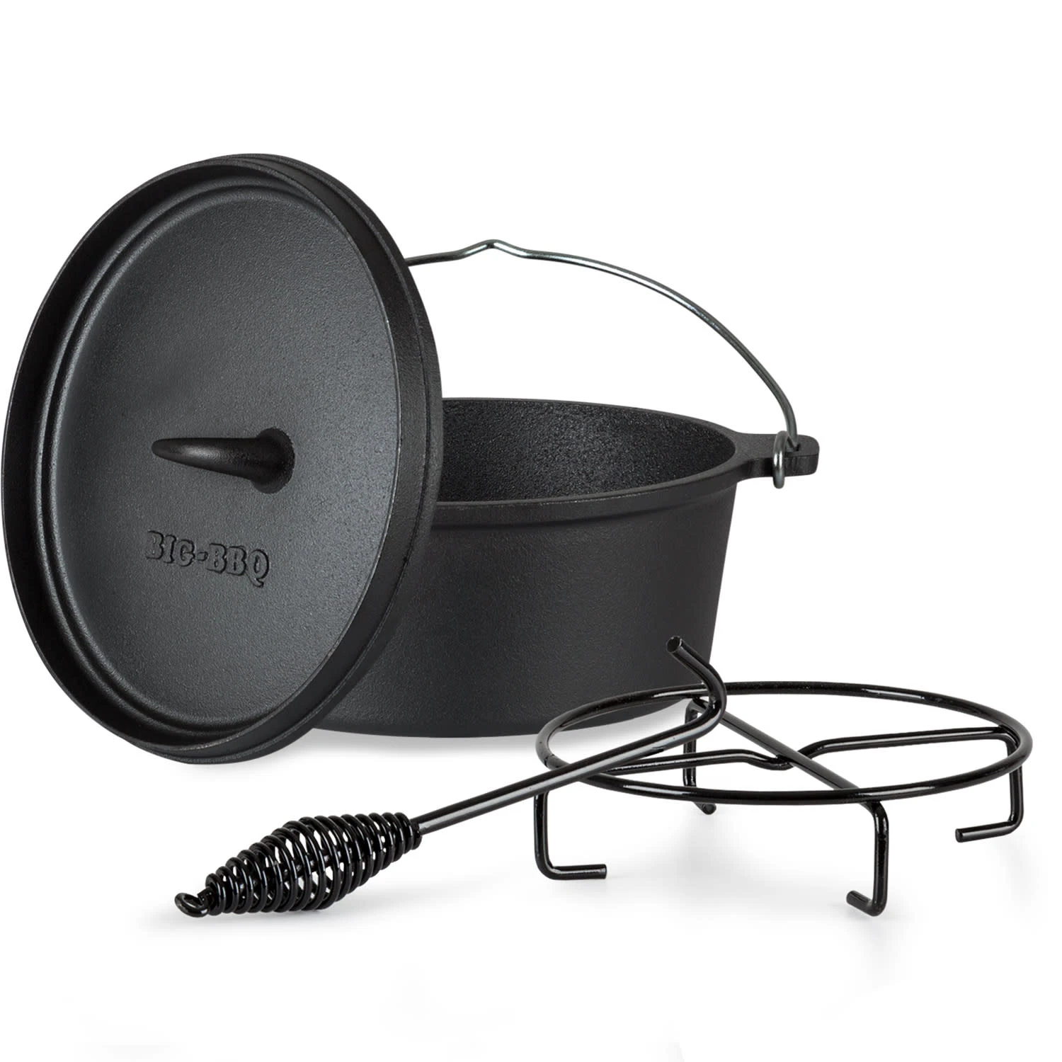 Galloway Dutch Oven 4.5 BBQ-Topf Gusseisen Größe S / 4.5 qt Galloway Dutch Oven 4.5 BBQ-Topf Gusseisen Größe S / 4.5 Qt -Deutschland Klarstein Verkaufs-Shop 10038580 yy 0001 titel