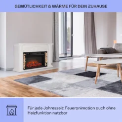 Saint Helens Elektrokamin 1900 W LED-Technik Fernbedienung 3 Saint Helens Elektrokamin 1900 W LED-Technik Fernbedienung -Deutschland Klarstein Verkaufs-Shop 10038615 de 0004 usp