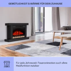 Vulsini Hideaway Elektrokamin 1900 W LED-Technik Fernbedienung -Deutschland Klarstein Verkaufs-Shop 10038619 de 0004 usp