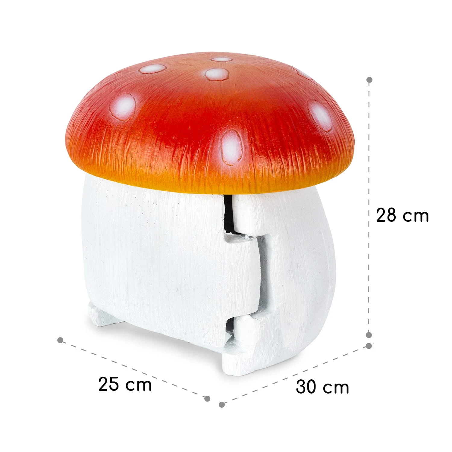 Power Mushroom Smart Gartensteckdose WiFi-Steuerung 3680 Watt IP44 Power Mushroom Smart Gartensteckdose WiFi-Steuerung 3680 Watt IP44 -Deutschland Klarstein Verkaufs-Shop 10038628 yy 0007 dimensions